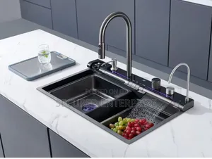 Smart Digital Kitchen Sink