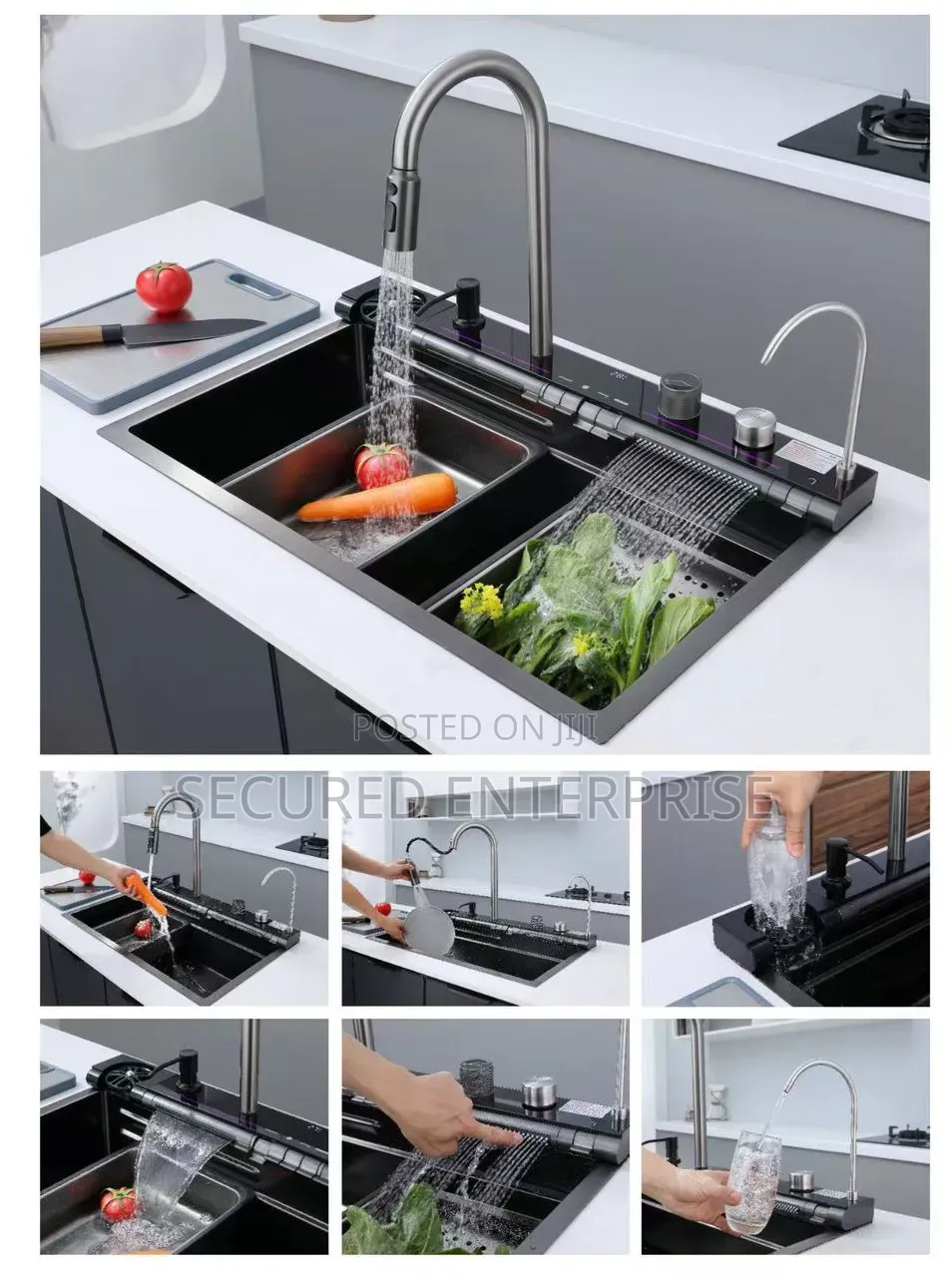 Smart Digital Kitchen Sink