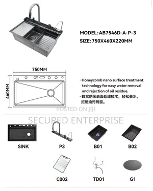 Smart Digital Kitchen Sink