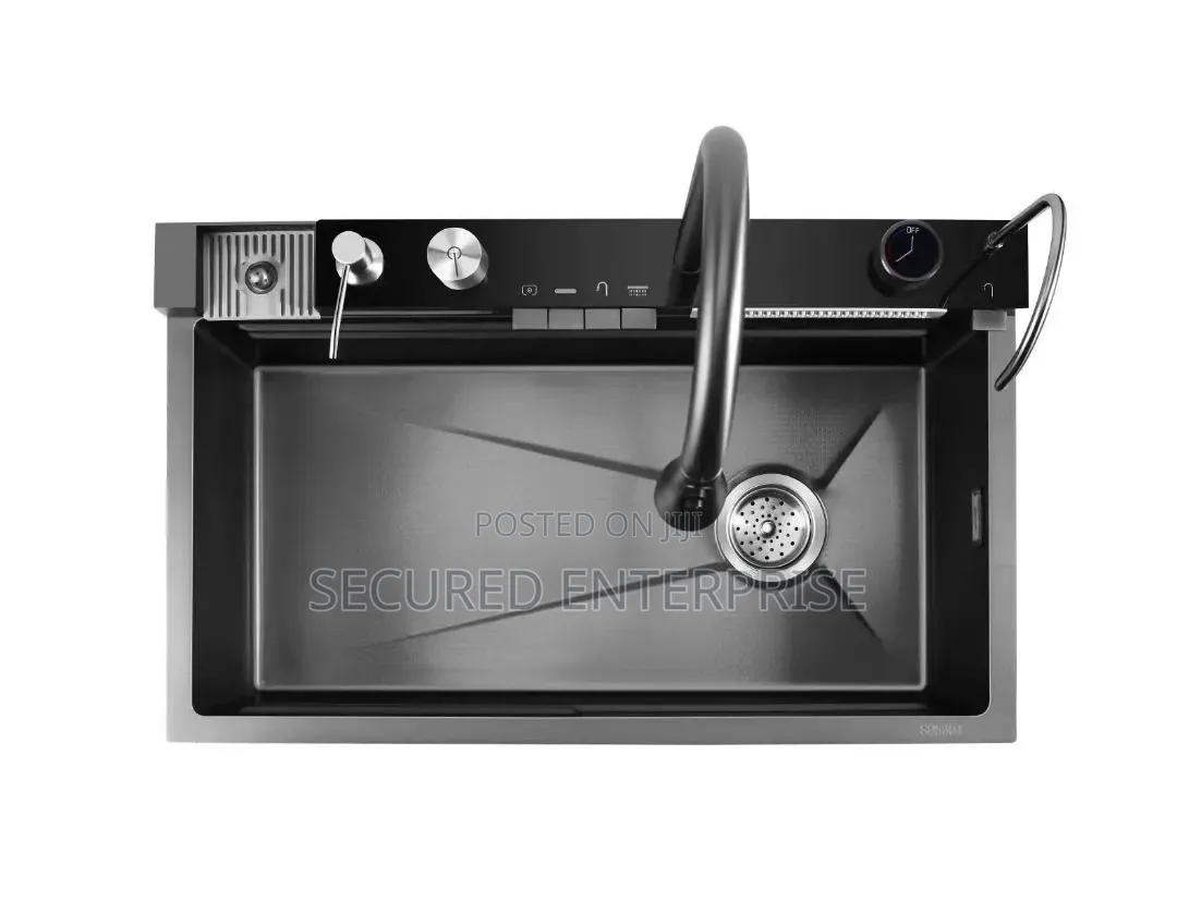 Smart Digital Kitchen Sink
