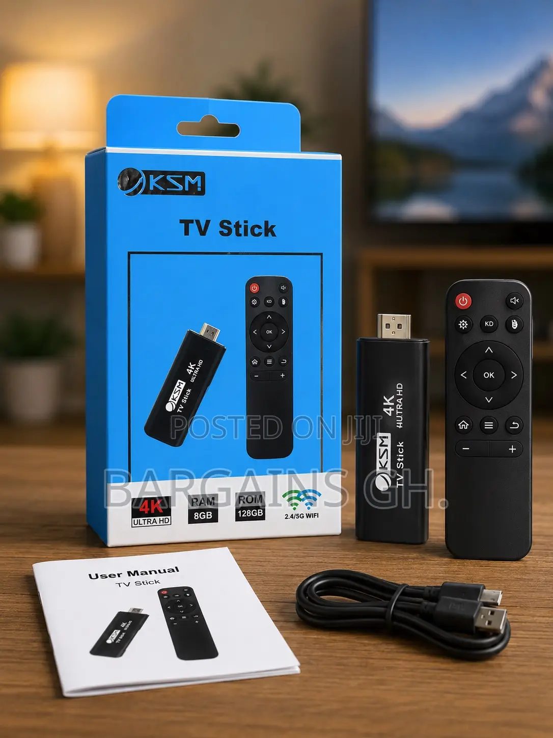 KSM Android Smart Tv Stick (Jailbroken)
