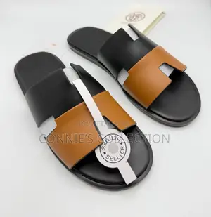 Executive Leather Slippers
