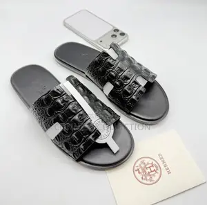 Executive Leather Slippers