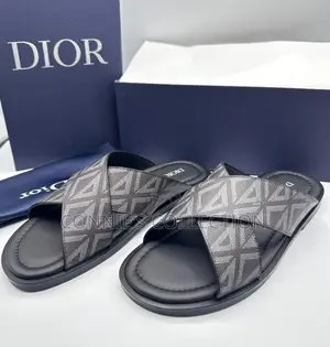 Executive Leather Slippers