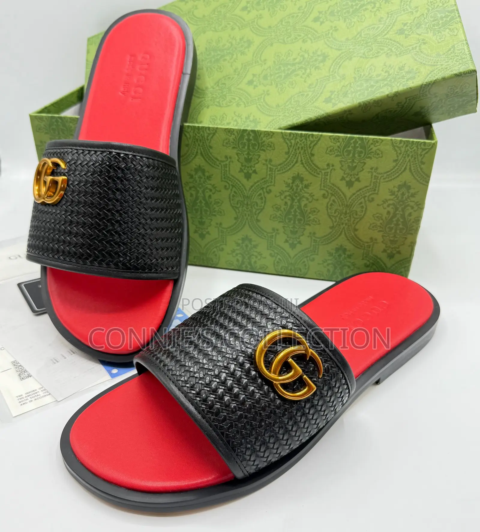 Executive Leather Slippers