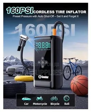 Soulor Jump Starter 6000a Air Compressor 160psi Tire Inflator From Usa