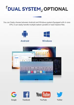 Lumevax Interactive Flat Panel Smartboard/4 Core/Andriod 14/65"