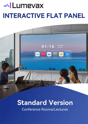 Lumevax Interactive Flat Panel Smartboard/4 Core/Andriod 14/65"