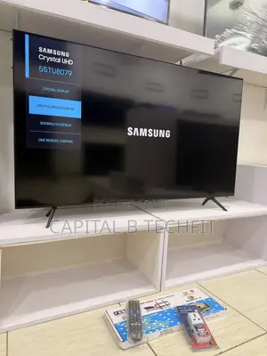 55inches Samsung Crystal Uhd HDR Smart Machine