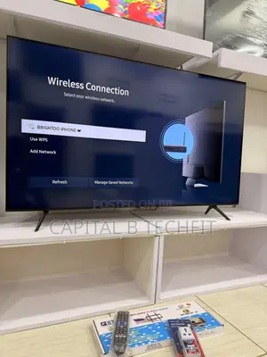 55inches Samsung Crystal Uhd HDR Smart Machine