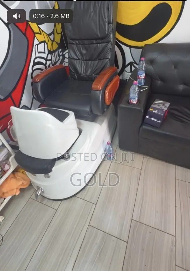 Pedicure Station and Massage Chair