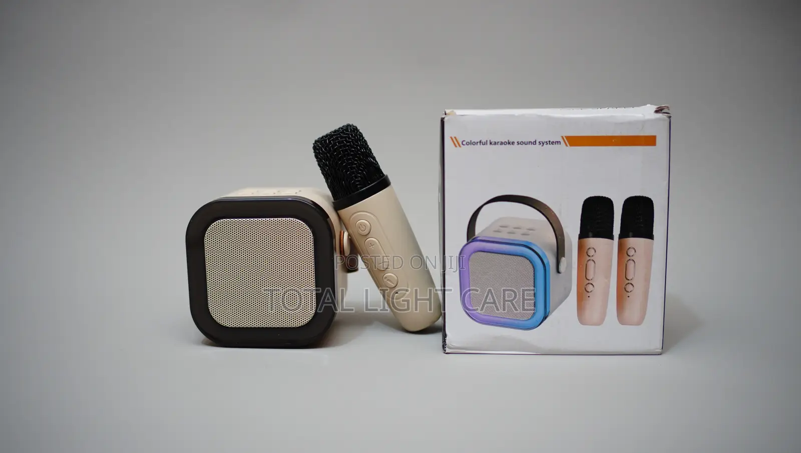 Karaoke Sound System With Colourful Lights (For Children)