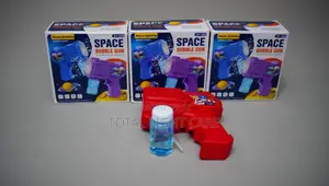 Automatic Bubble Gun (With Colourful Lights)