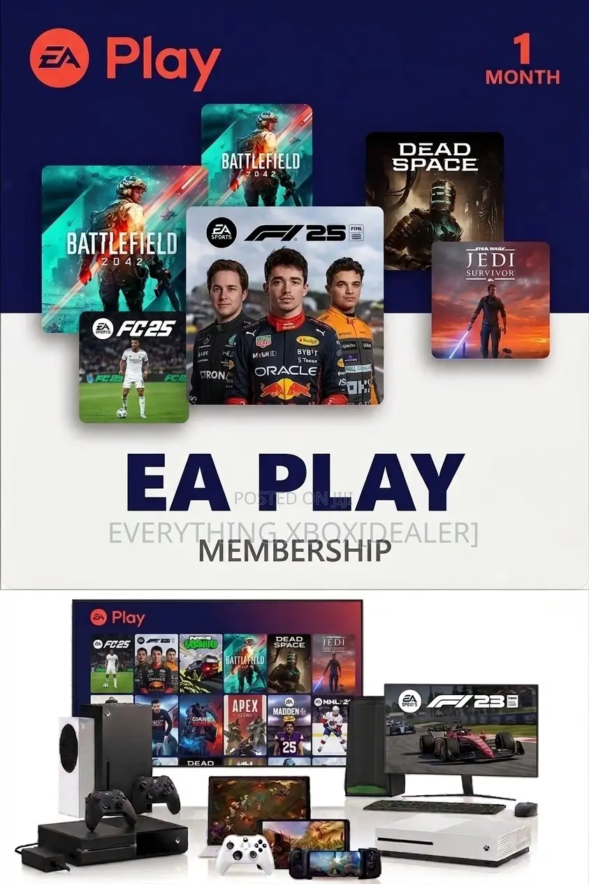 Ea Play | Redeemable on Personal Accounts | 1 Month Above