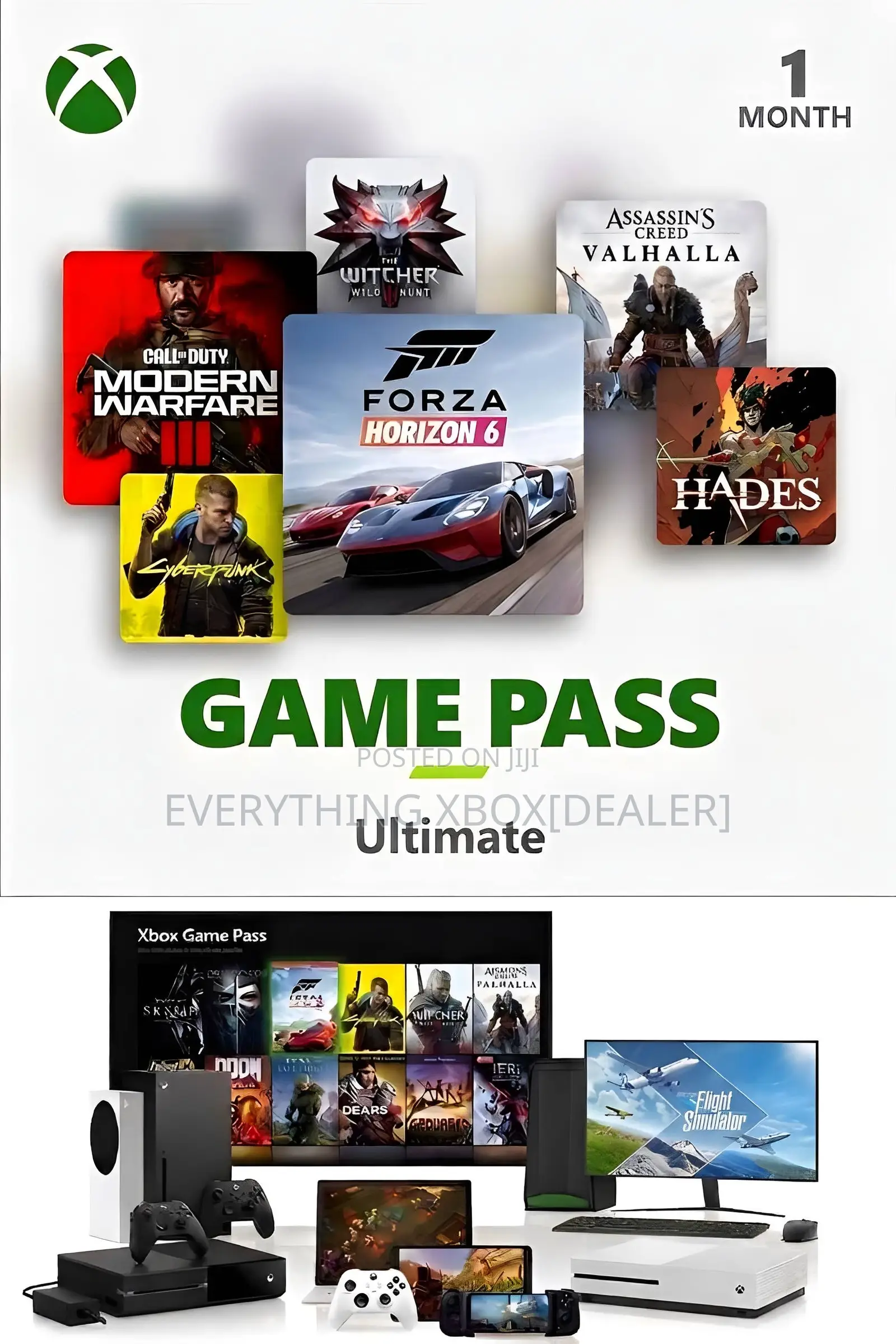 Game Pass Ultimate | Redeemable on Personal Account | 1 Month Above