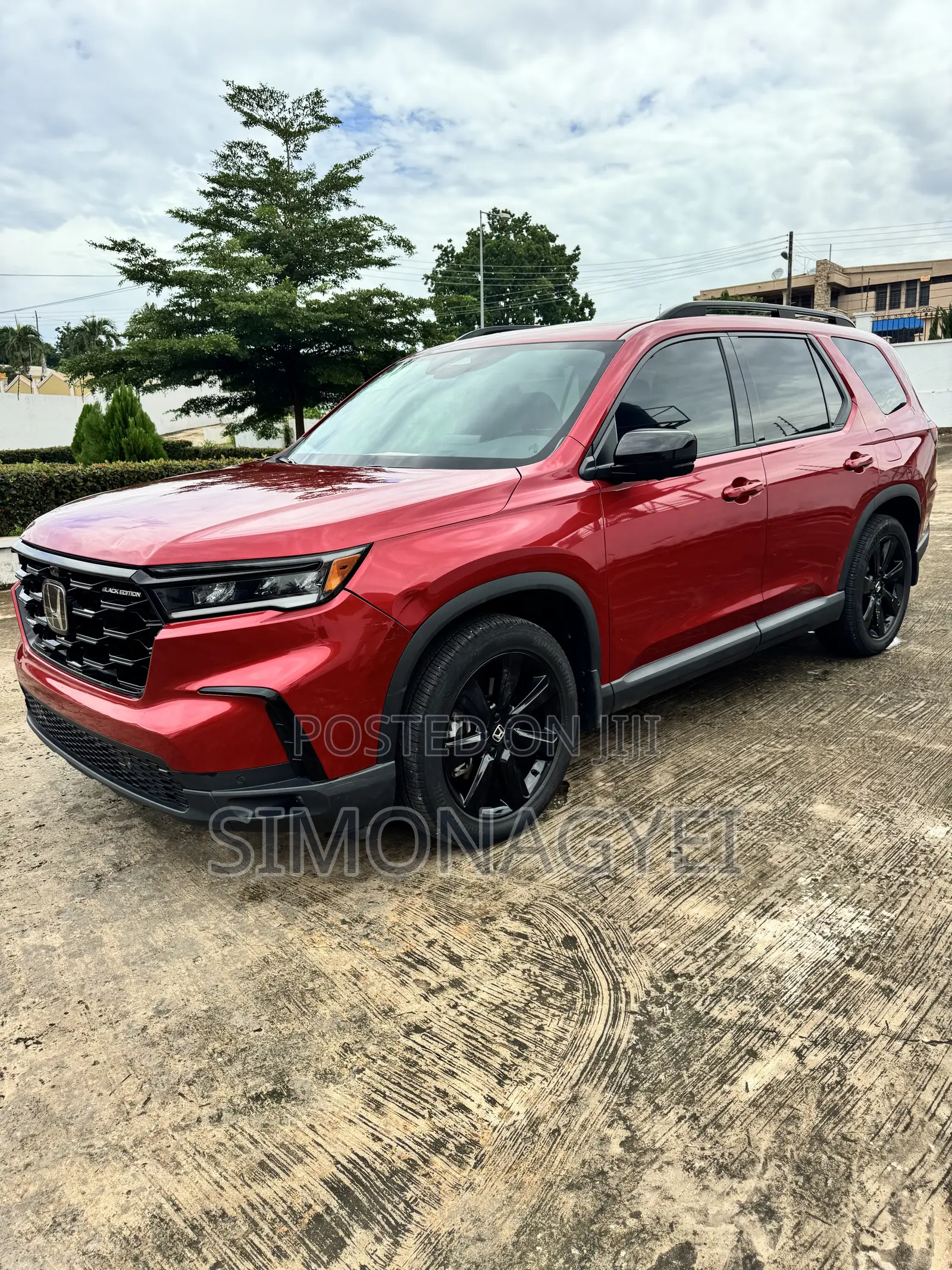 Honda Pilot Black Edition AWD 2025 Red