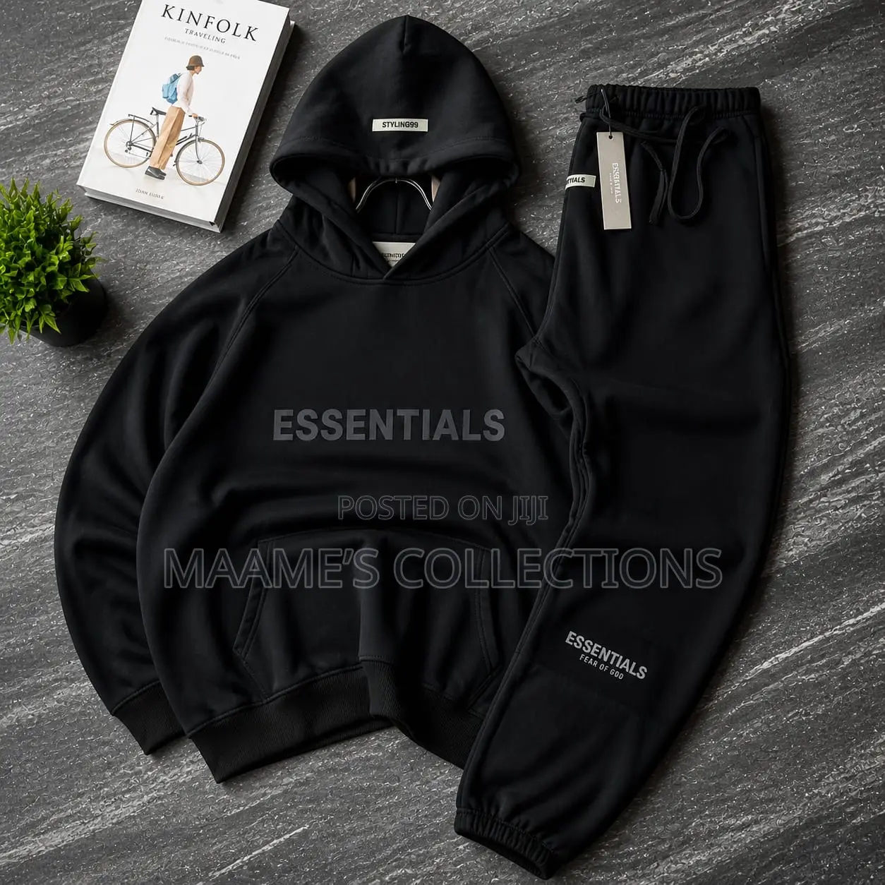 Essentials Pattern New Unisex Fashion Hoodies Top and Don