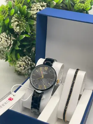 Curren 2-in-1 Ladies Watch Bracelet Set