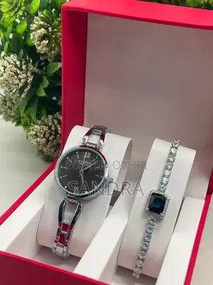 Curren 2-in-1 Ladies Watch Bracelet Set