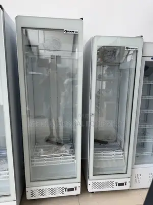 Commercial Single Door Fan Cooling Display Fridge Bottle Cooler