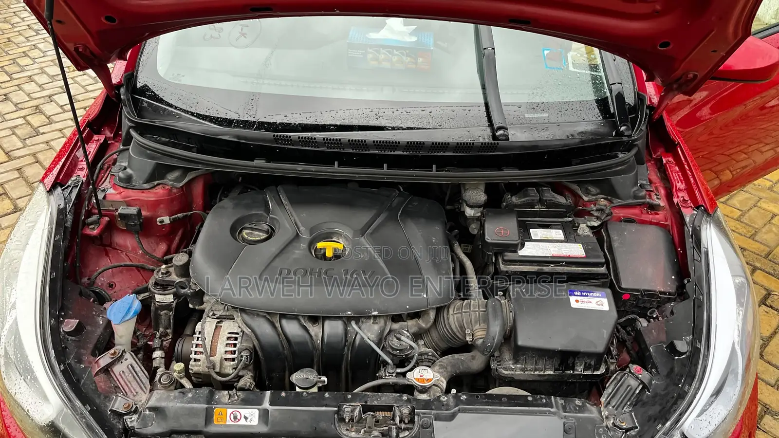 Hyundai Elantra 2016 Red