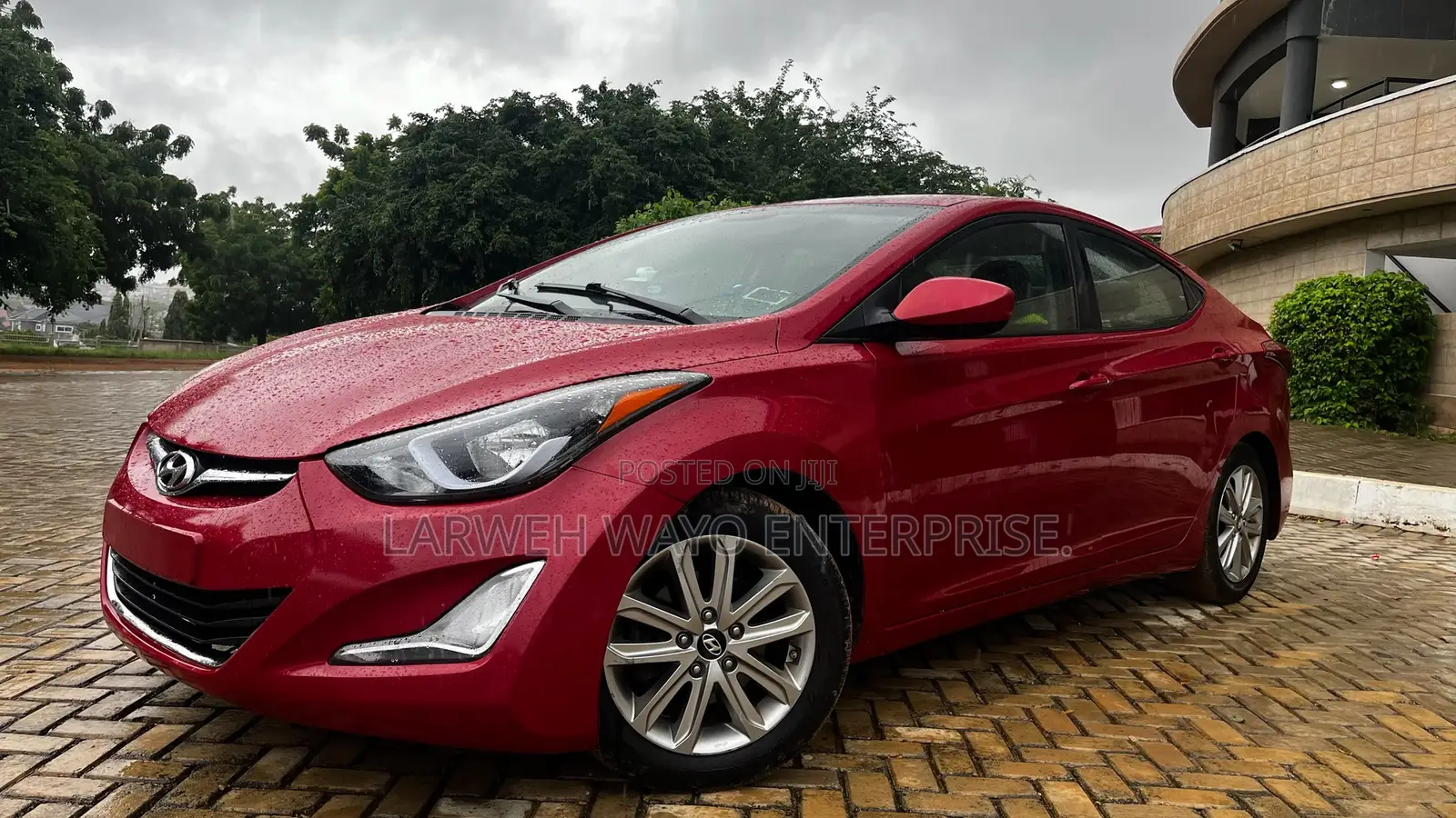 Hyundai Elantra 2016 Red