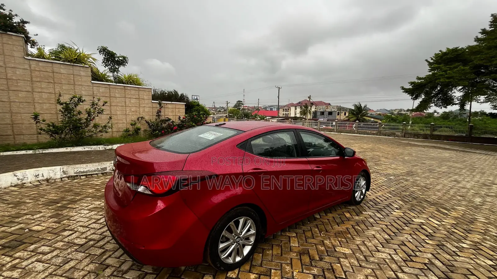 Hyundai Elantra 2016 Red