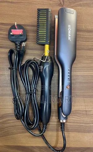 Ladies Hotcomb and Hair Straightener