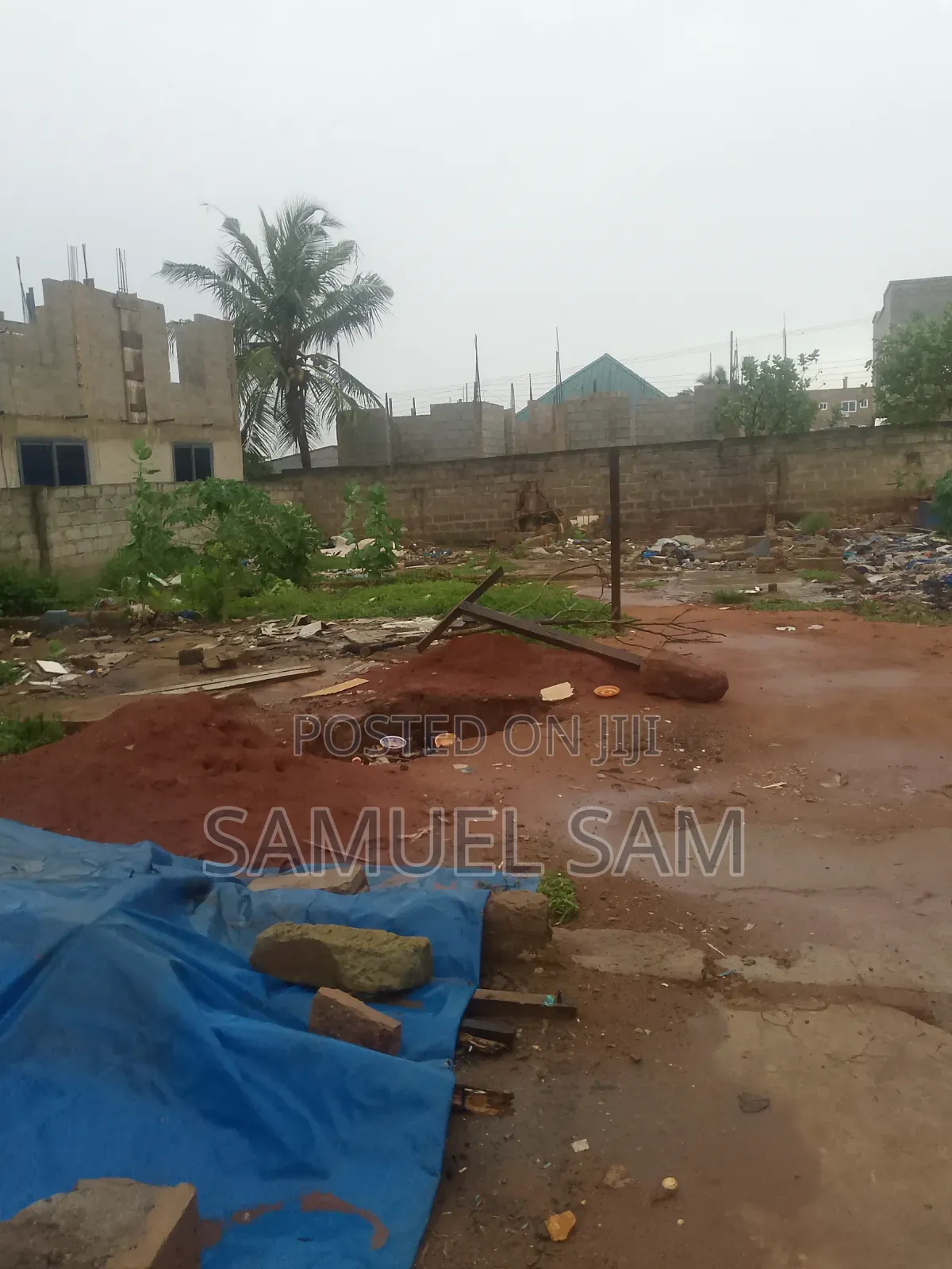 Walled and Gated Land for Sale at Tema New Town.