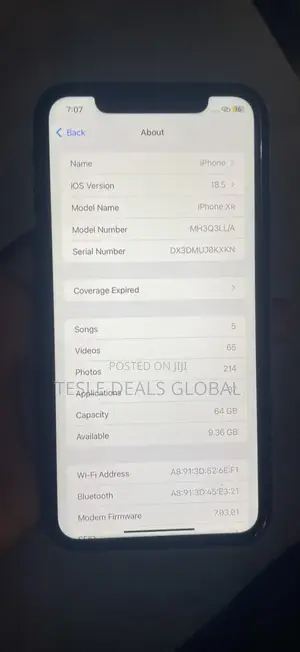 Apple iPhone XR 64 GB Black