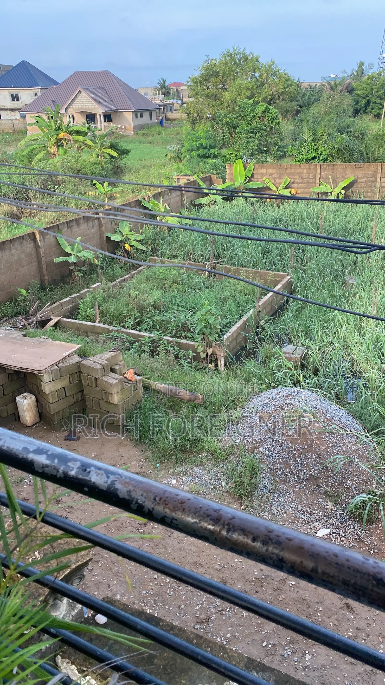 Quarter Plot for Sale at Pokuase Odumase/Amanfrom