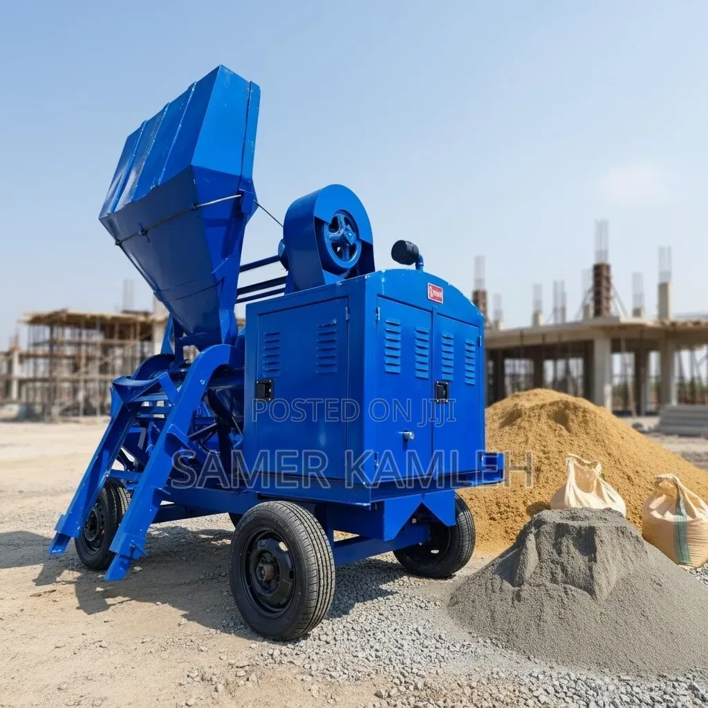 Self Load Concrete Mixer
