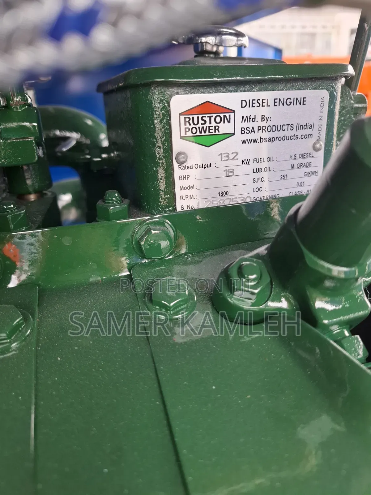 Self Load Concrete Mixer