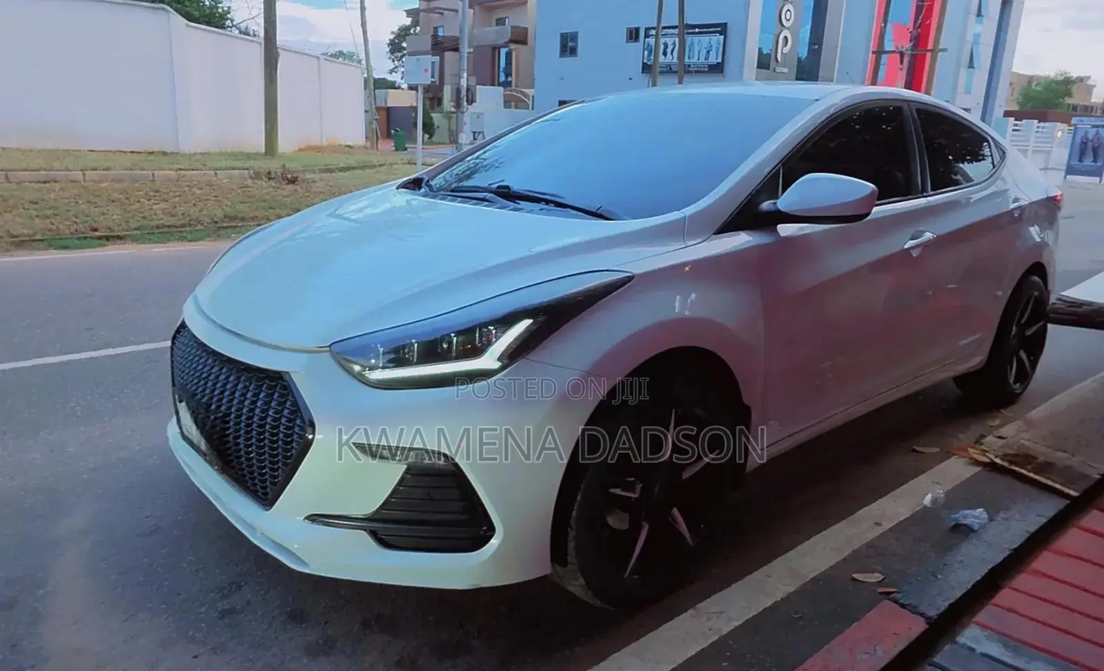 Hyundai Elantra GLS Sedan FWD (1.8L 4cyl 6A) 2013 White