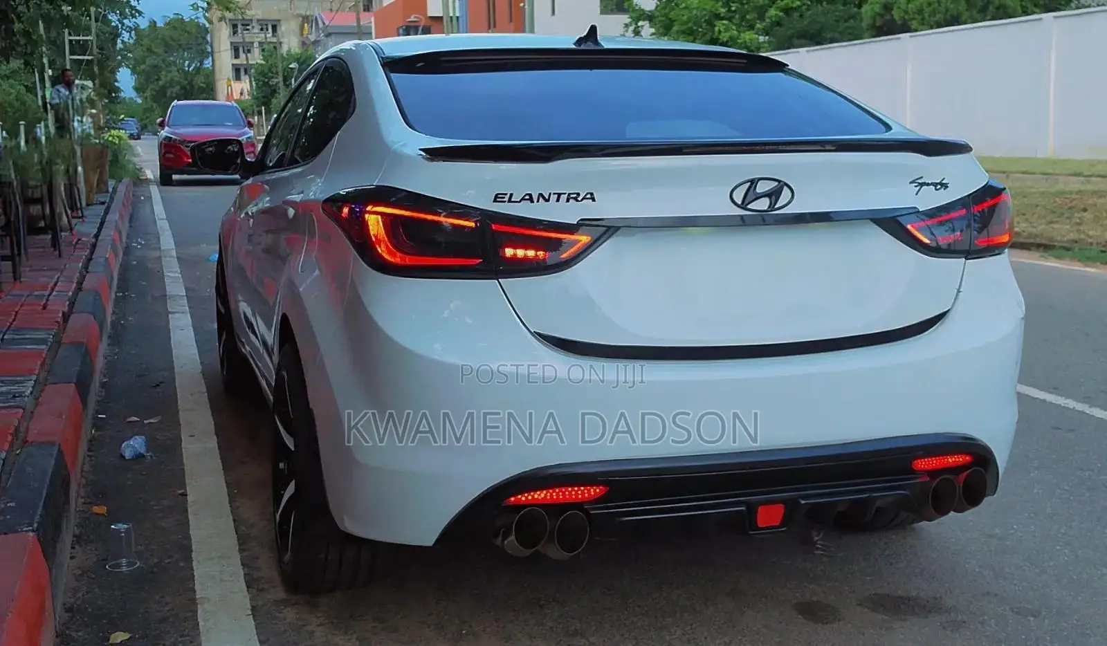 Hyundai Elantra GLS Sedan FWD (1.8L 4cyl 6A) 2013 White