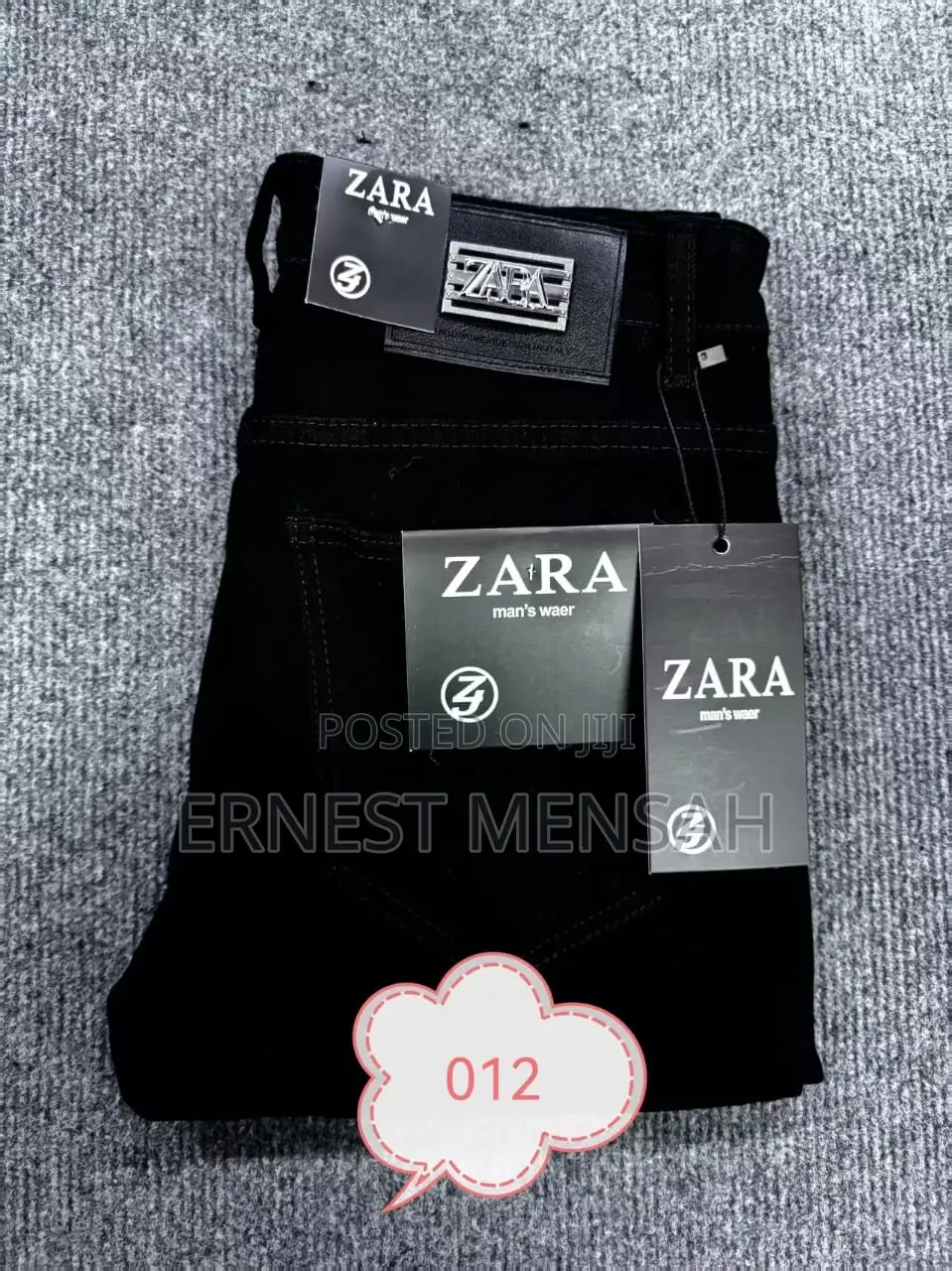 Plain Black Jeans