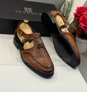 Genuine Leather Givenchy Brown Shoe Sandals