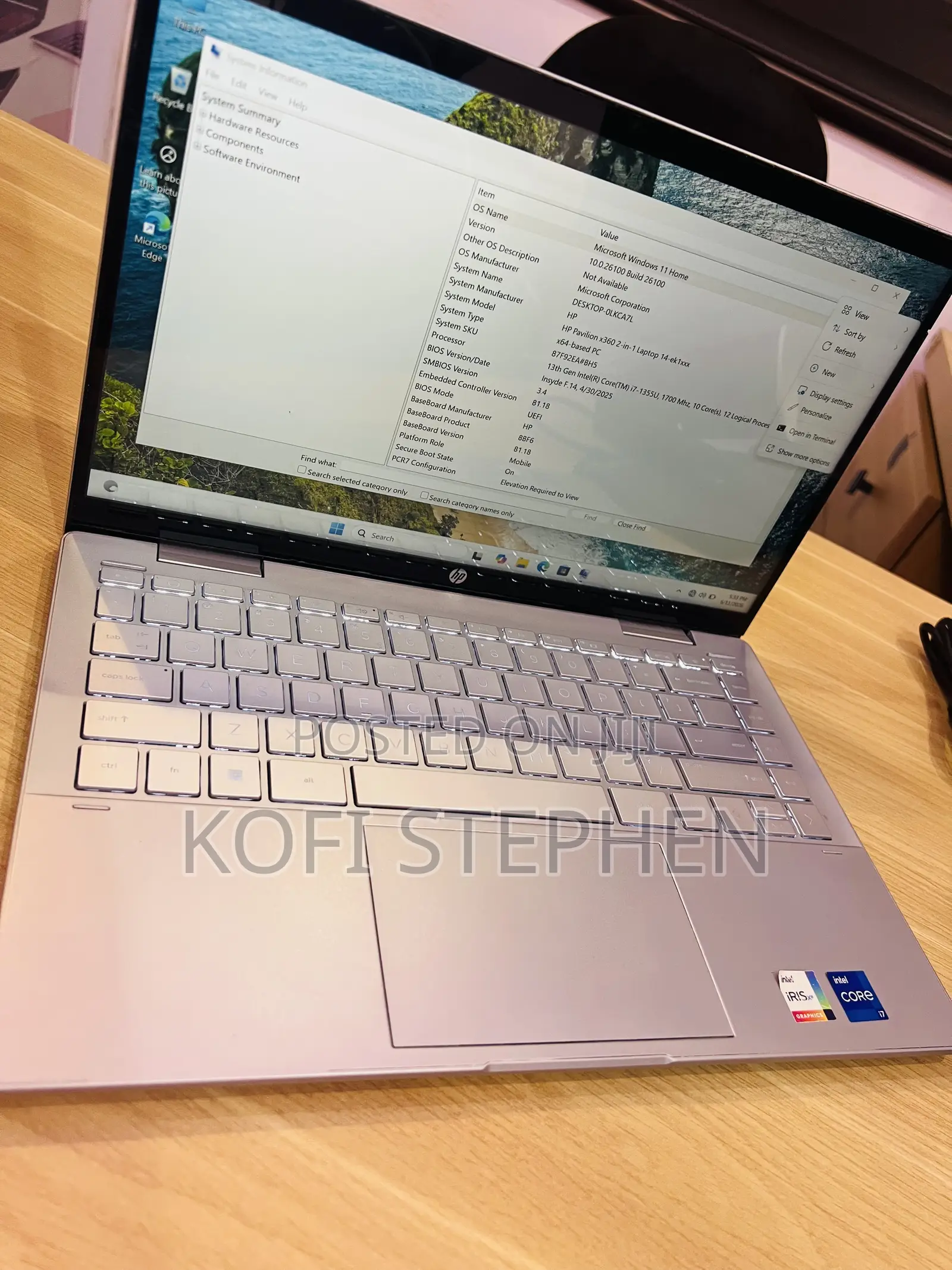 Laptop HP Pavilion 14 16GB Intel Core i7 SSD 512GB
