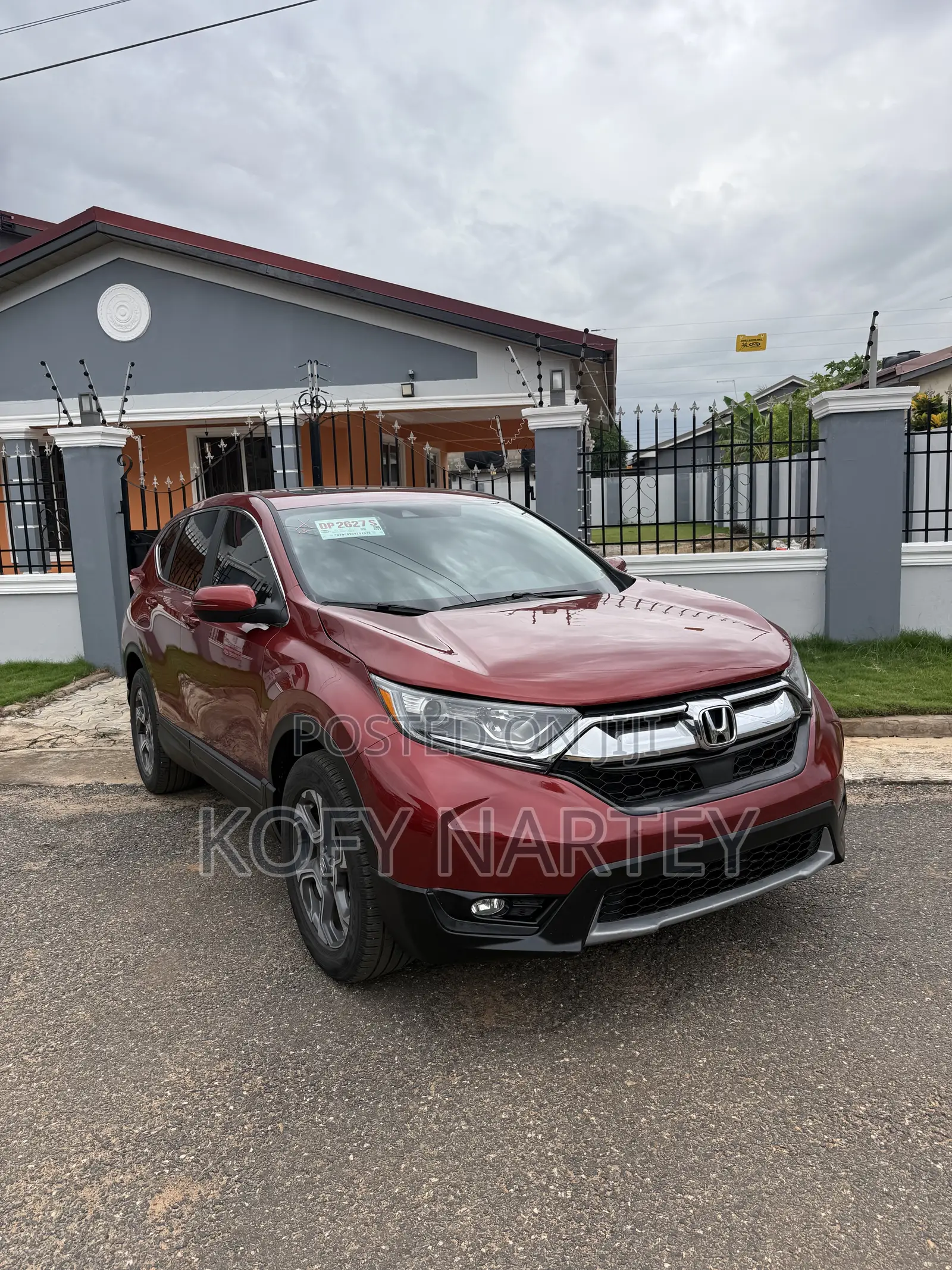 Honda CR-V EX 4dr SUV AWD (1.5L 4cyl CVT) 2017 Red