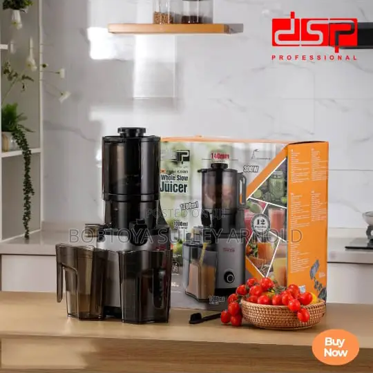 Slow Juicer High Yield 300 Watts Wide Chute