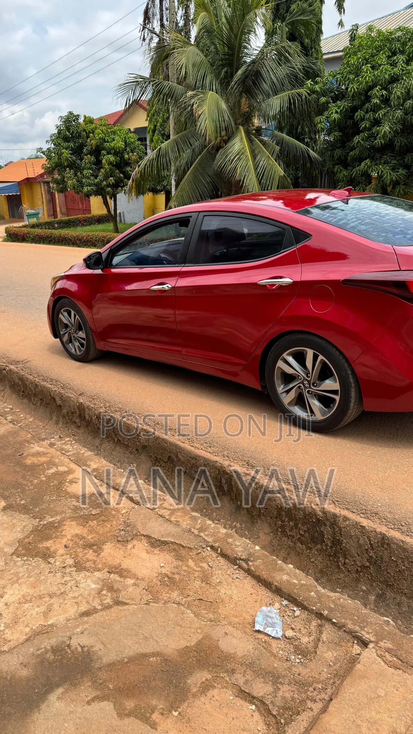 Hyundai Elantra Limited 4dr Sedan (1.8L 4cyl 6A) 2015 Red