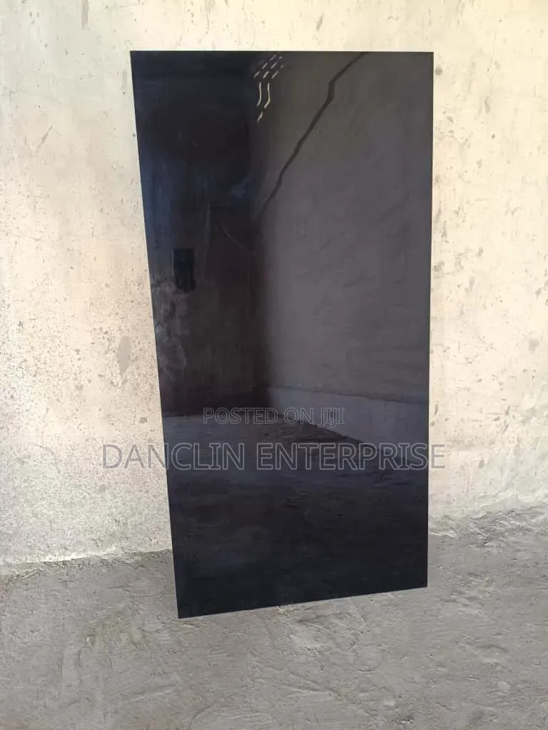 Plain Black 60x120