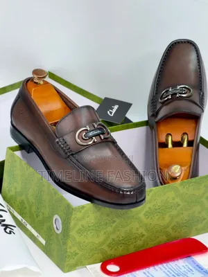 Clark's Coffee Brown Gents Leather Shoes