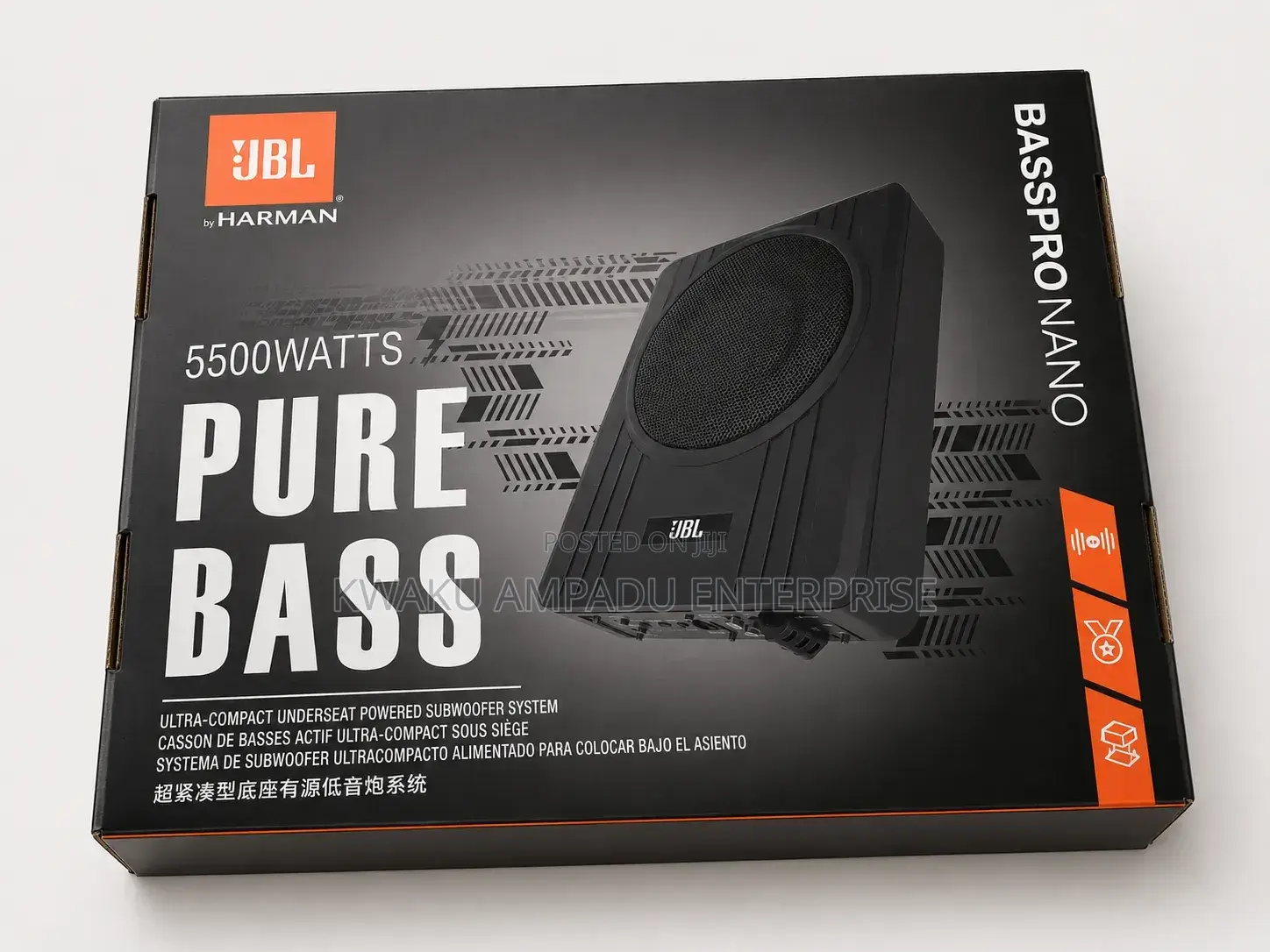 JBL Basspro Underseat Subwoofer