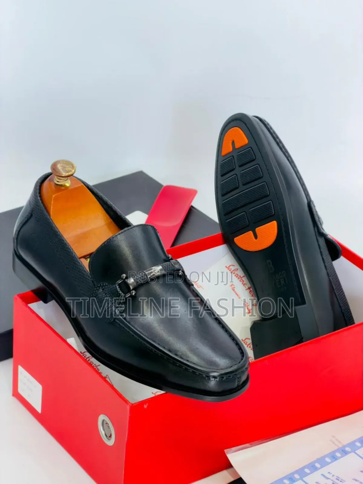 Gianfranco Butteri Black Leather Shoes Size 39 -46