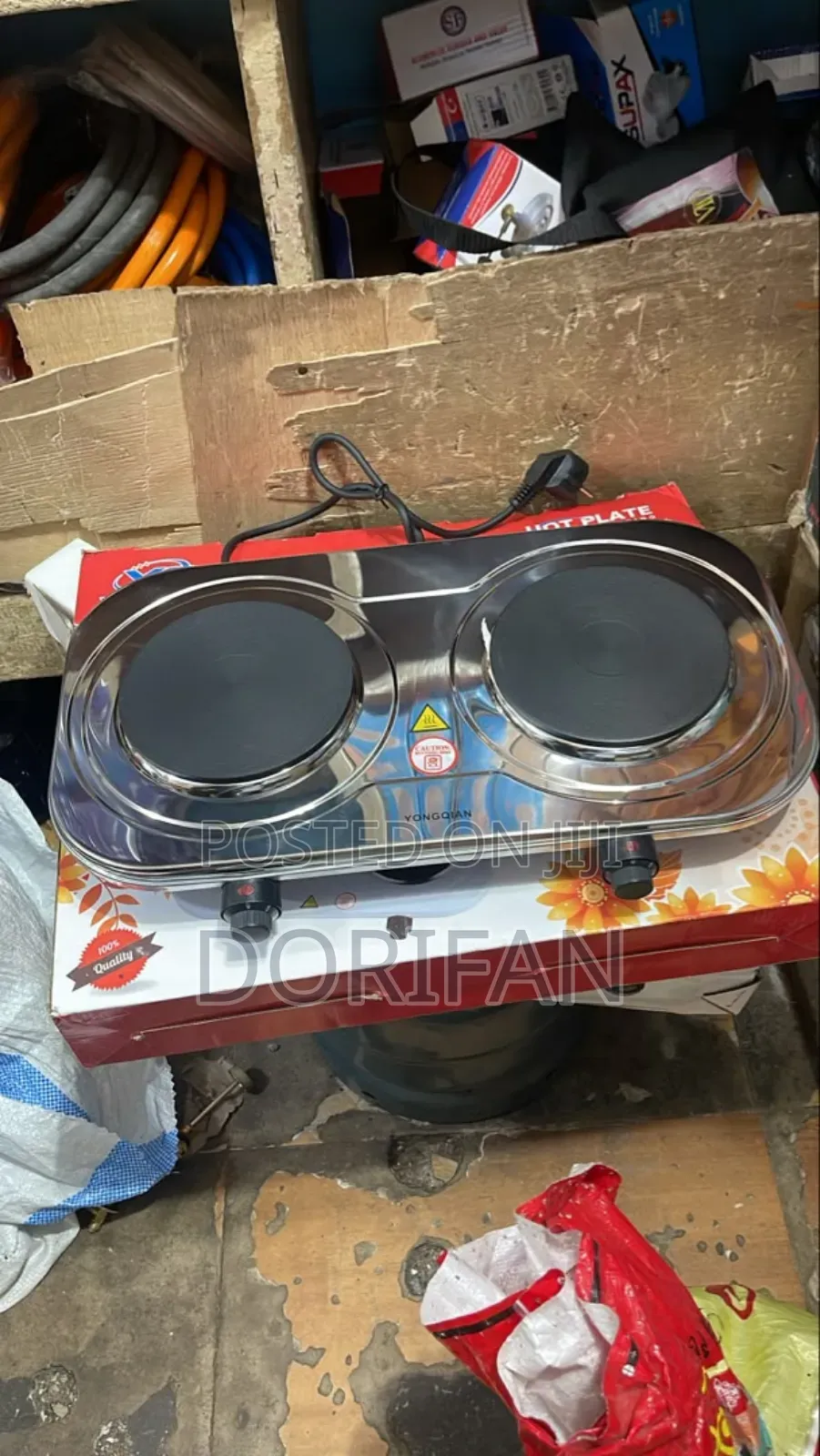 2burner Stainless Hot Plate