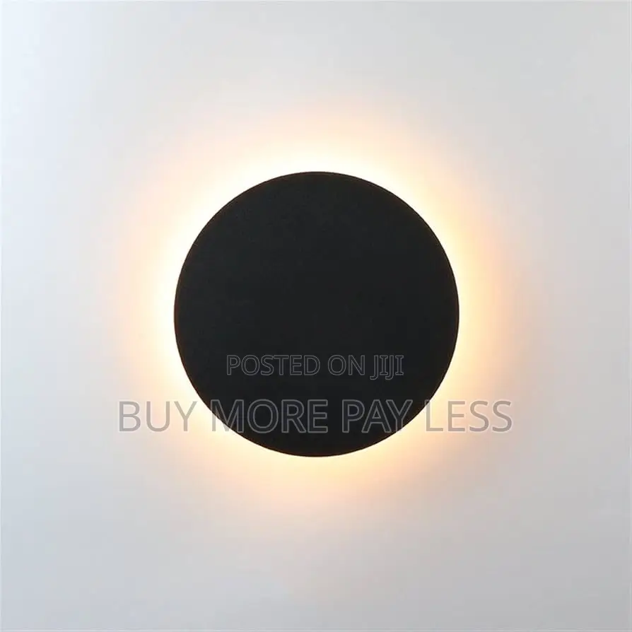 Black Conalux Moon Outdoor Wall Light