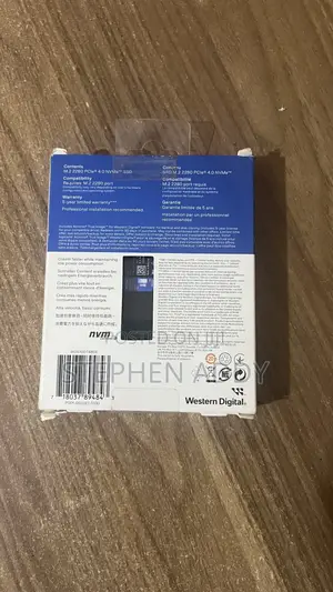 1tb Wd Blue Sn5000 Nvme SSD