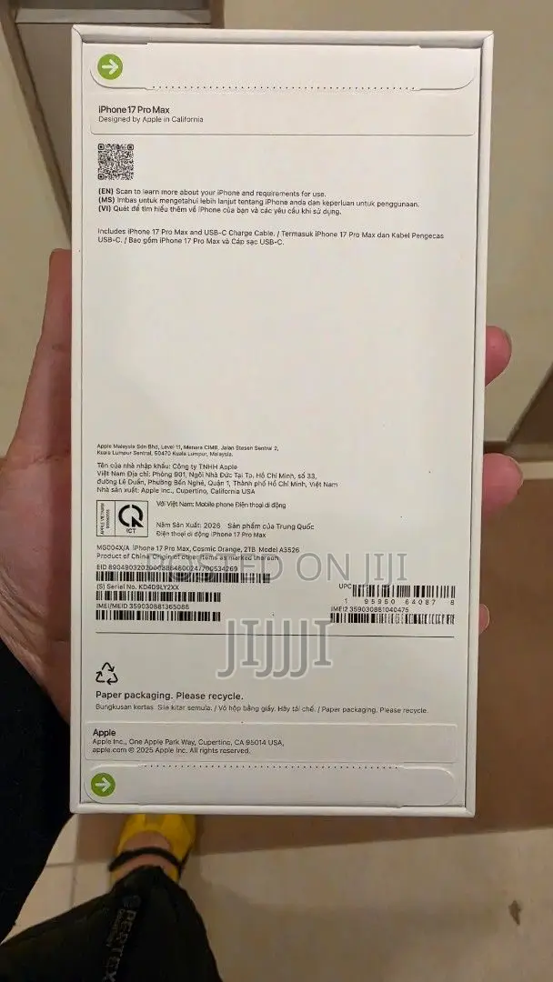 Apple iPhone 17 Pro Max 256 GB Orange