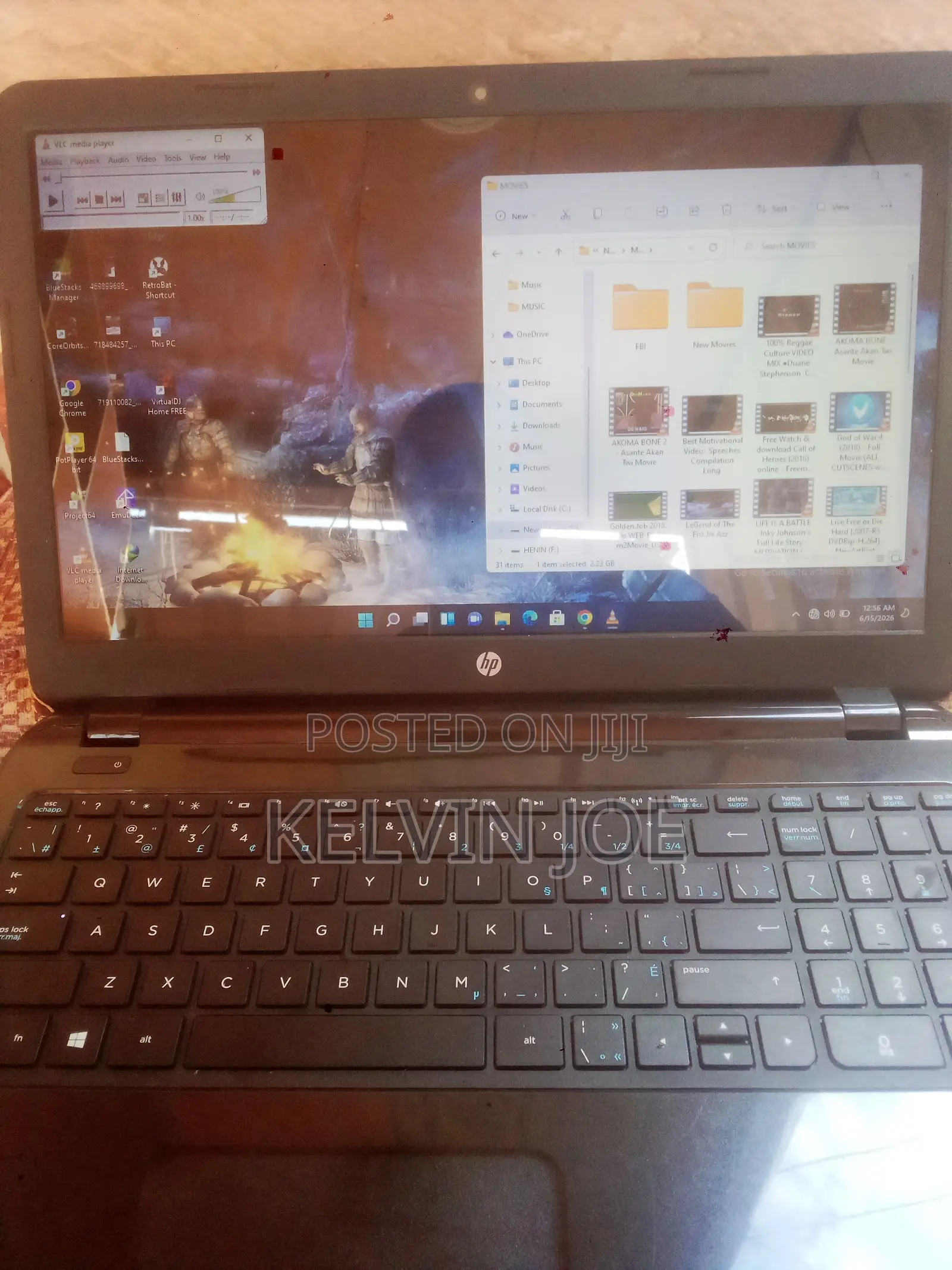 Laptop HP 15 8GB AMD A8 HDD 500GB